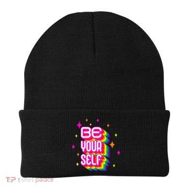 Be Yourself Pride Month Celebration Beanie