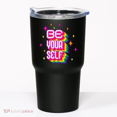 Be Yourself Pride Month Celebration Tumbler