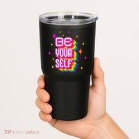 Be Yourself Pride Month Celebration Tumbler thumb 2