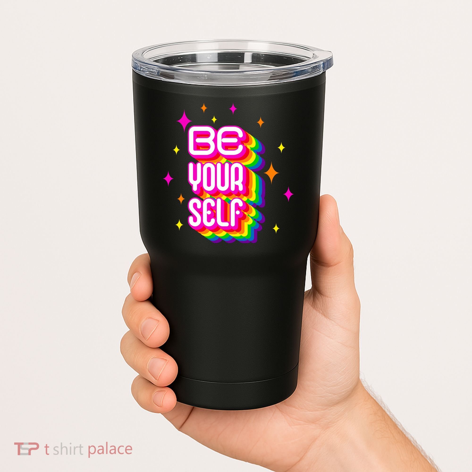 Be Yourself Pride Month Celebration Tumbler