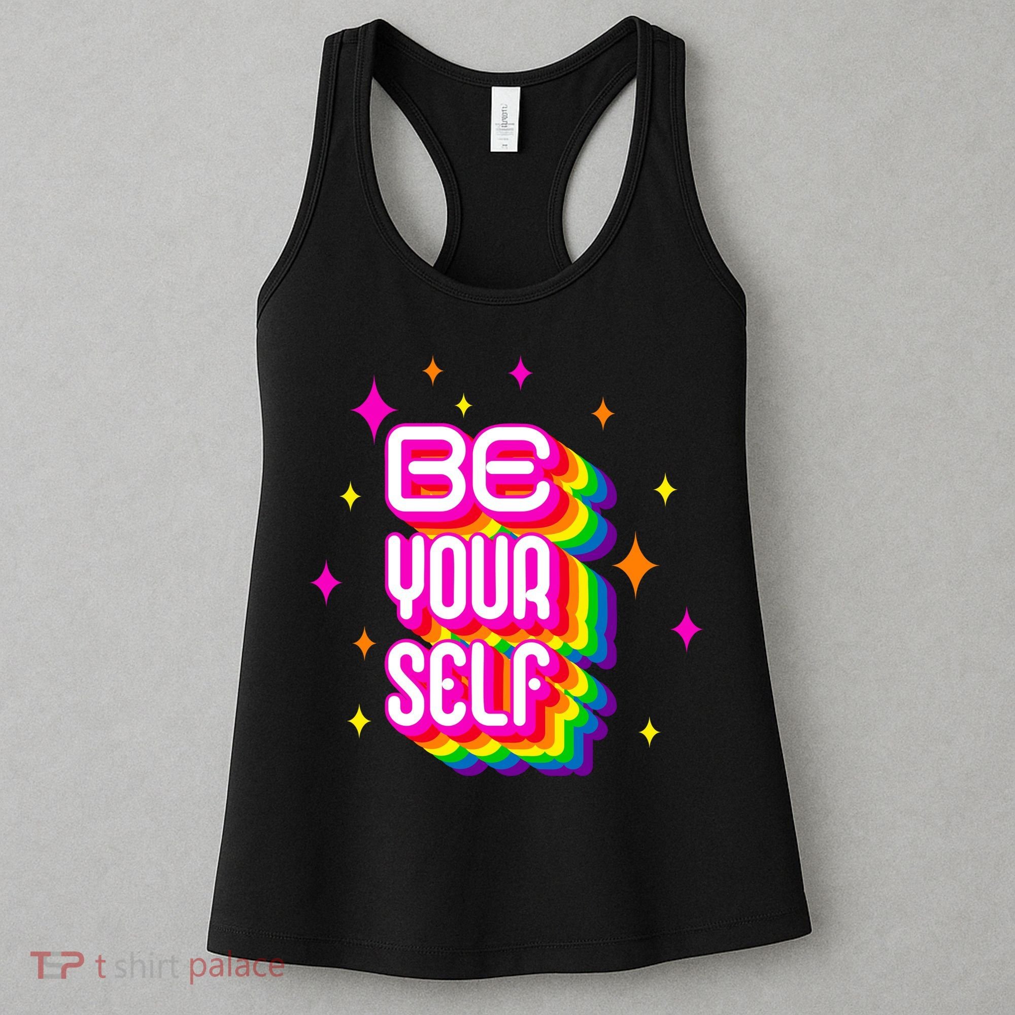 Be Yourself Pride Month Celebration Women's Tank Top