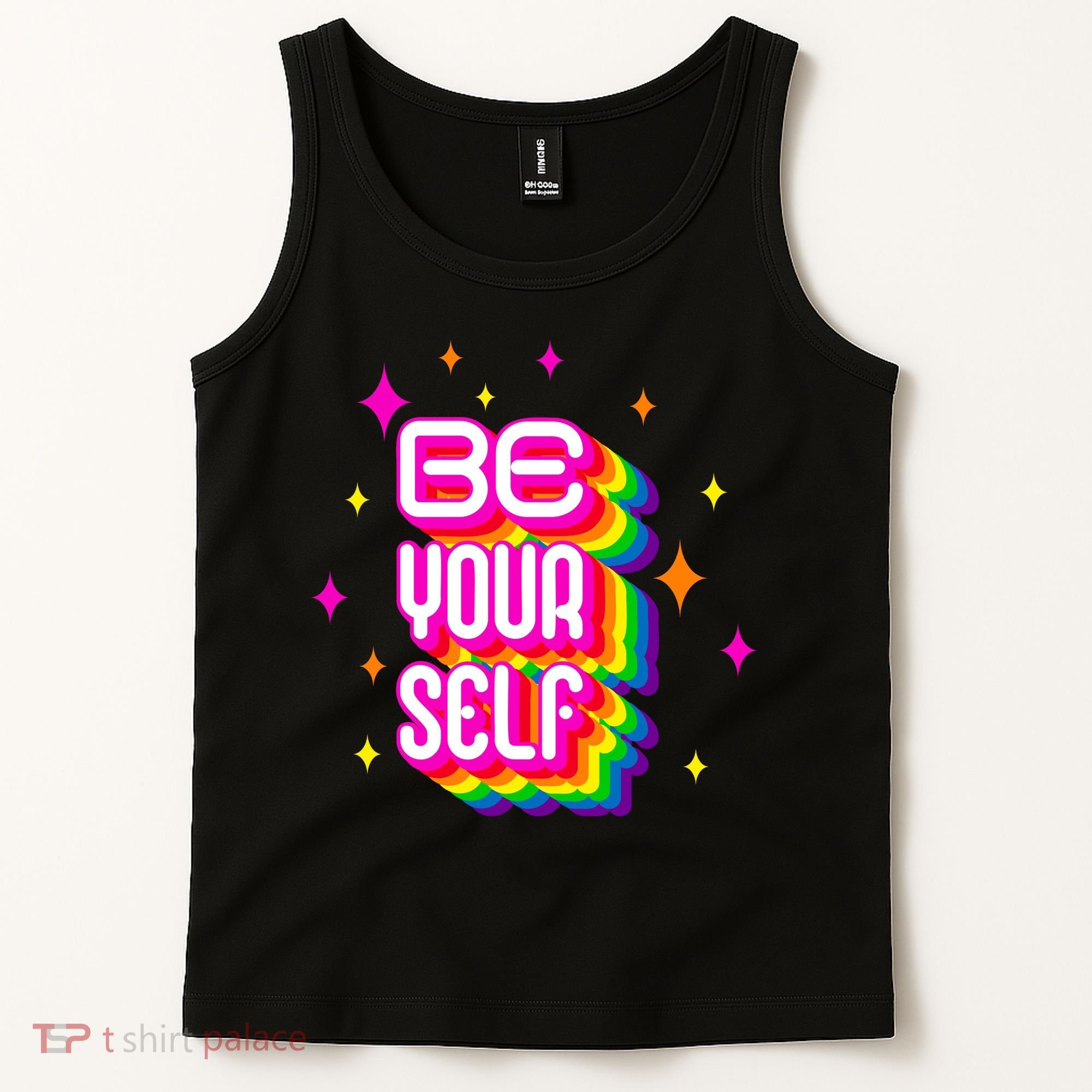 Be Yourself Pride Month Celebration Tank Top