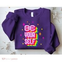 Be Yourself Pride Month Celebration Sweatshirt thumb 2