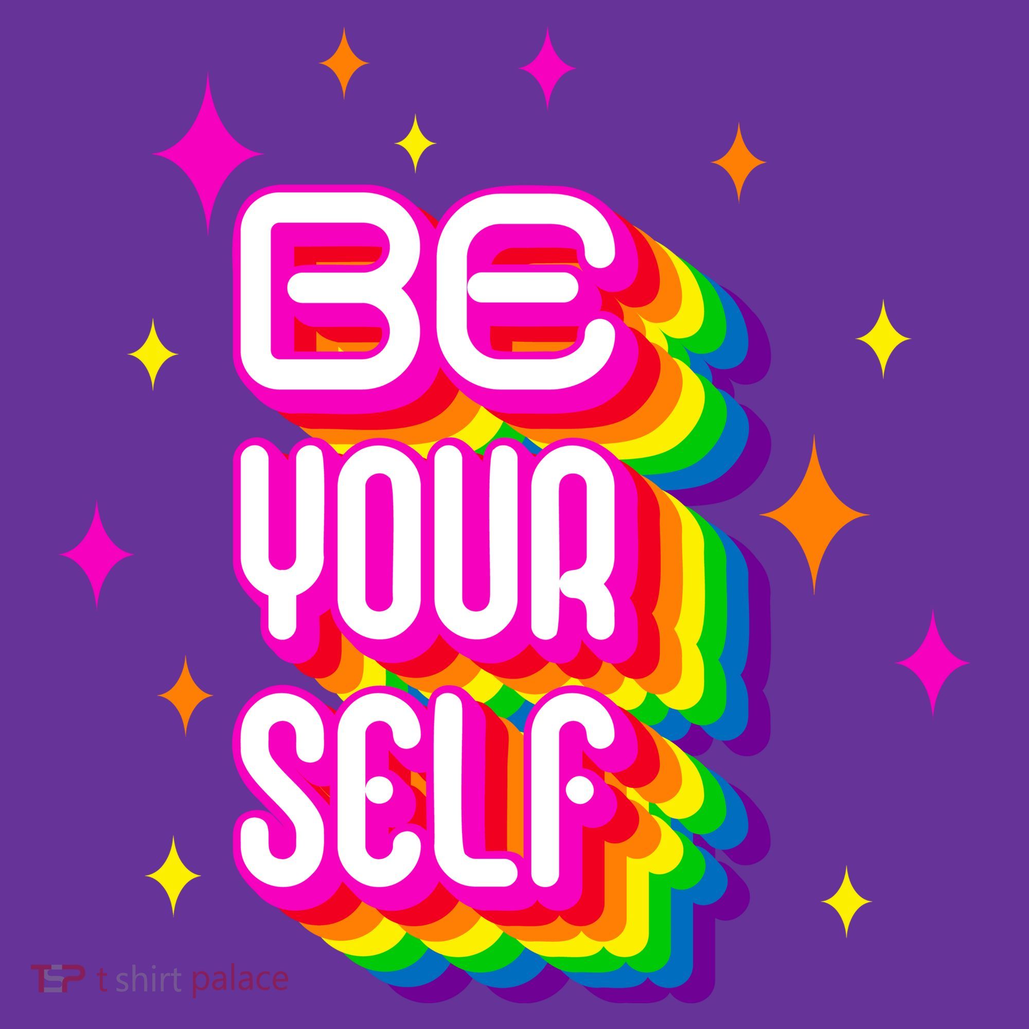 Be Yourself Pride Month Celebration Button