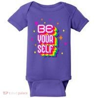 Be Yourself Pride Month Celebration Baby Bodysuit thumb 0