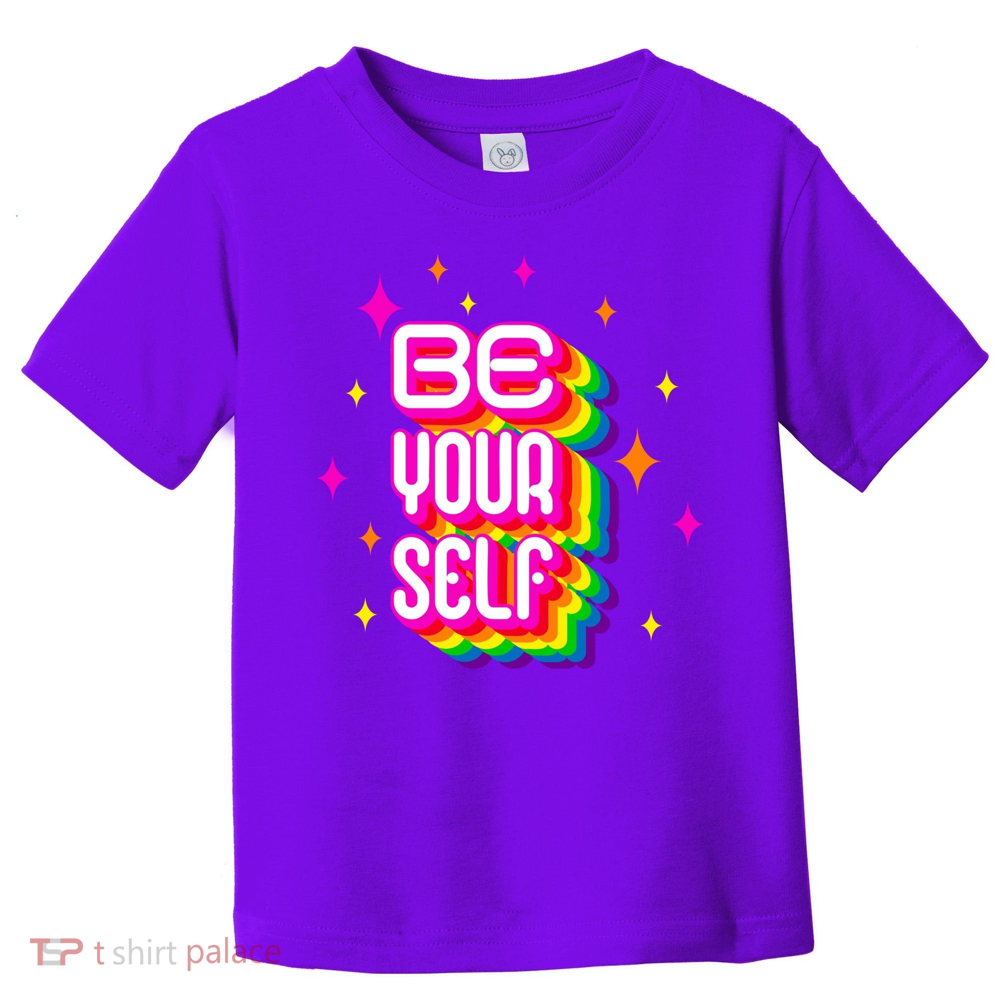 Be Yourself Pride Month Celebration Toddler T-Shirt
