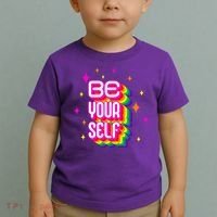 Be Yourself Pride Month Celebration Toddler T-Shirt thumb 2