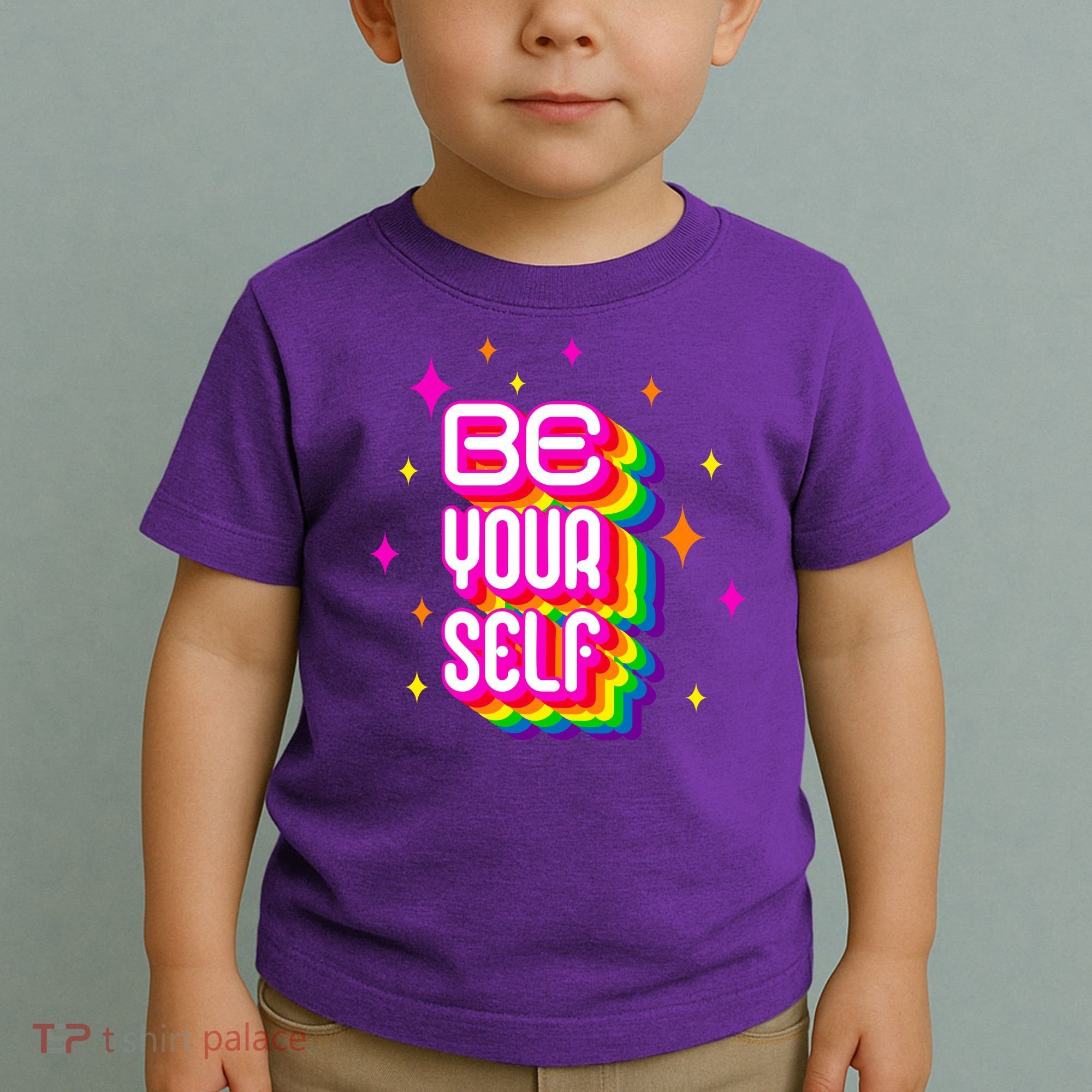 Be Yourself Pride Month Celebration Toddler T-Shirt
