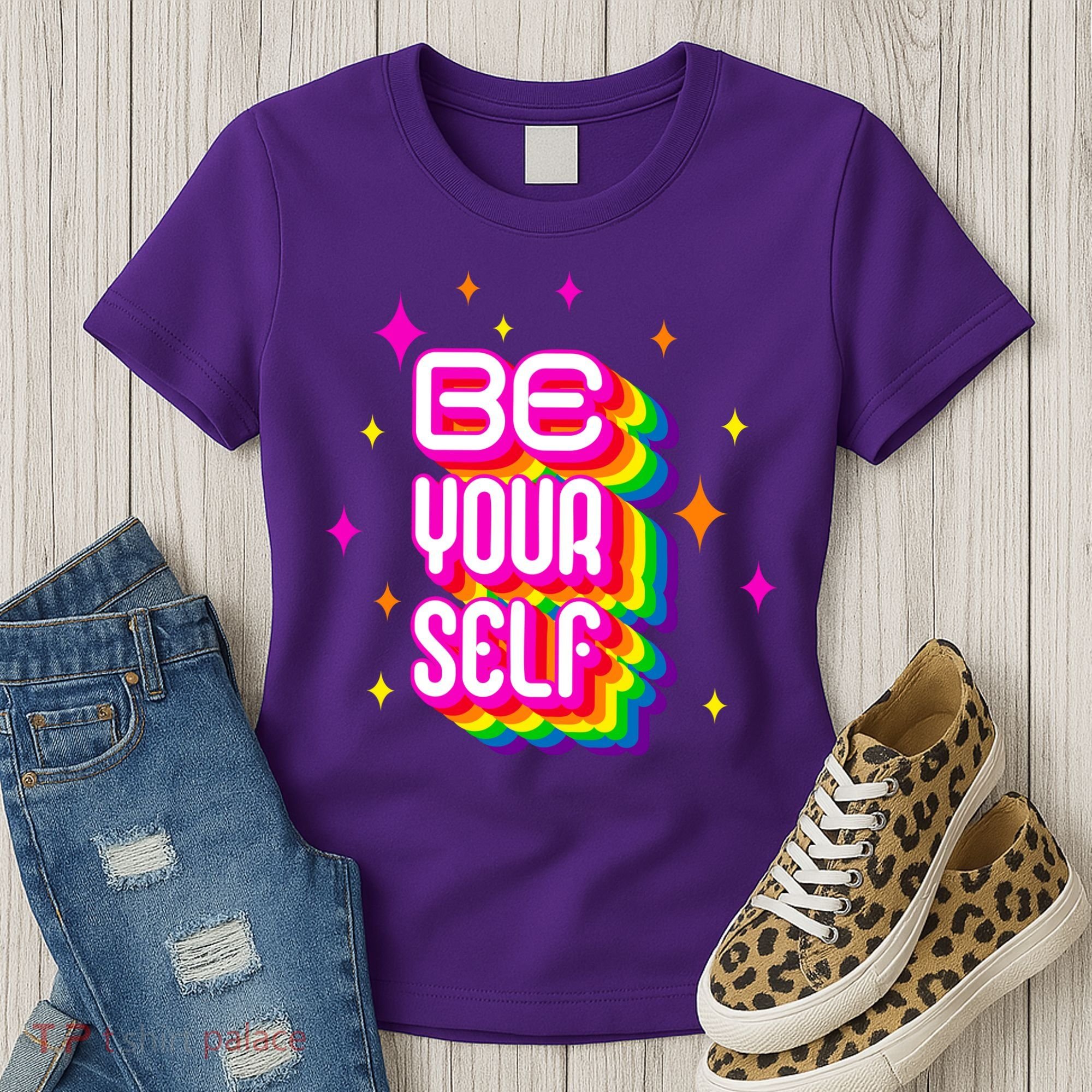 Be Yourself Pride Month Celebration Women's T-Shirt