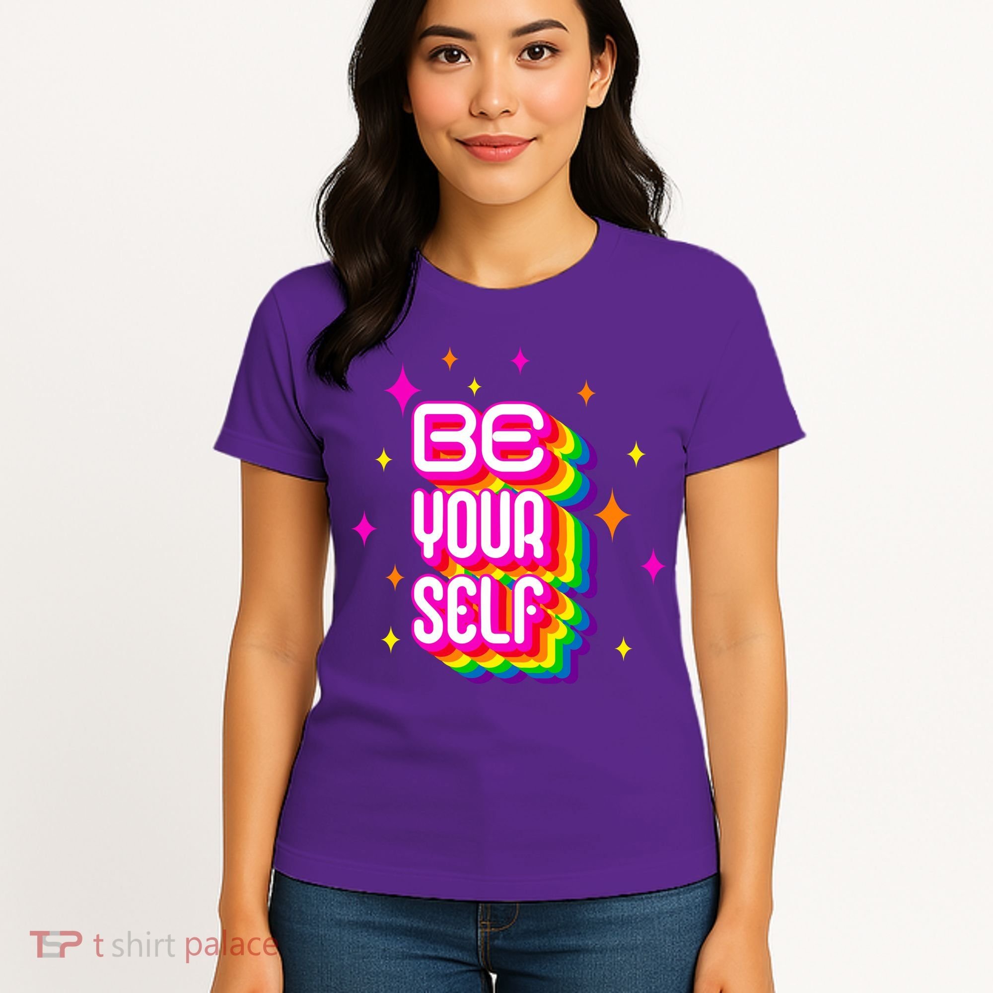 Be Yourself Pride Month Celebration Women's T-Shirt
