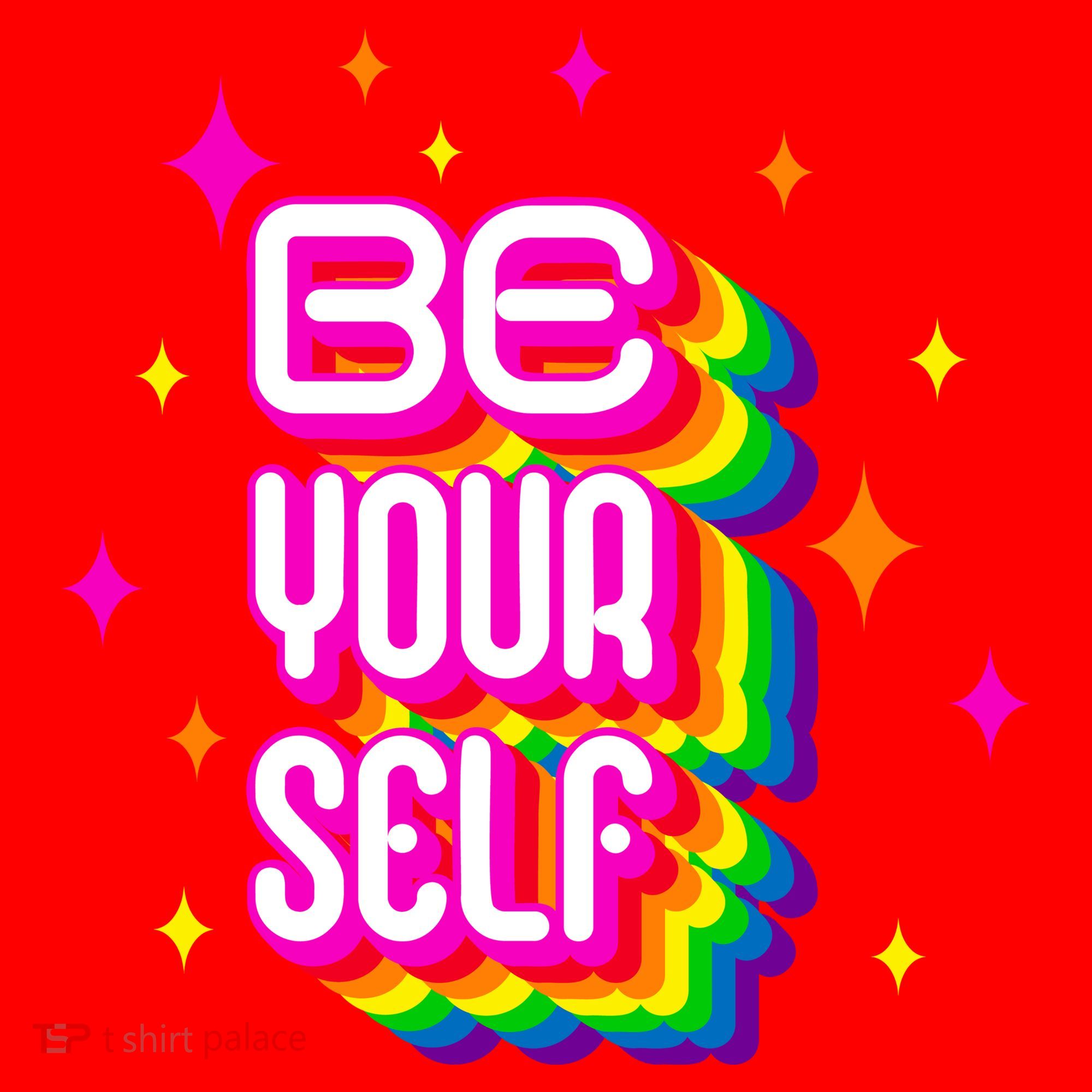 Be Yourself Pride Month Celebration Santa Hat