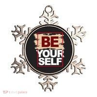 Be Yourself Positive Quote Ornament thumb 0