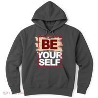 Be Yourself Positive Quote Hoodie thumb 0