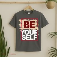 Be Yourself Positive Quote T-Shirt thumb 2