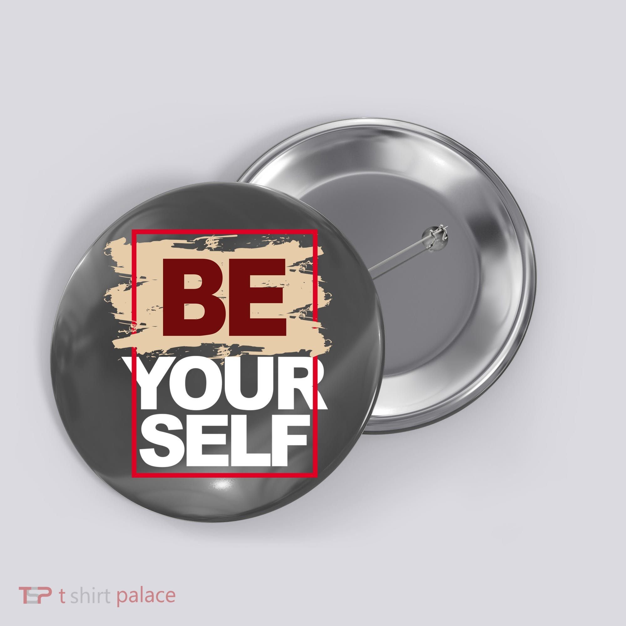 Be Yourself Positive Quote Button