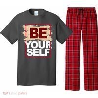 Be Yourself Positive Quote Pajama Set thumb 0