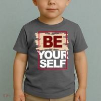 Be Yourself Positive Quote Toddler T-Shirt thumb 2