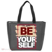 Be Yourself Positive Quote Tote Bag thumb 0