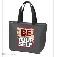Be Yourself Positive Quote Tote Bag thumb 3