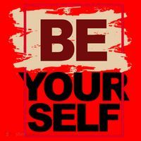 Be Yourself Positive Quote Santa Hat thumb 1