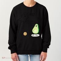 Boo You Scared The Pit Out Of Me Funny Ghost Avocado Gift Women's Sweatshirt thumb 0