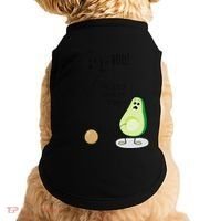 Boo You Scared The Pit Out Of Me Funny Ghost Avocado Gift Doggie Tank thumb 0
