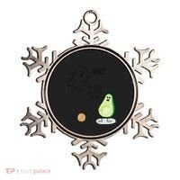 Boo You Scared The Pit Out Of Me Funny Ghost Avocado Gift Ornament thumb 0
