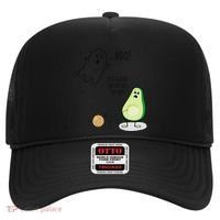 Boo You Scared The Pit Out Of Me Funny Ghost Avocado Gift Hat thumb 0