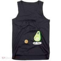 Boo You Scared The Pit Out Of Me Funny Ghost Avocado Gift Tank Top thumb 0