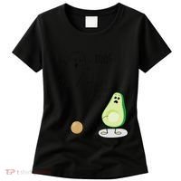 Boo You Scared The Pit Out Of Me Funny Ghost Avocado Gift Women's T-Shirt thumb 0