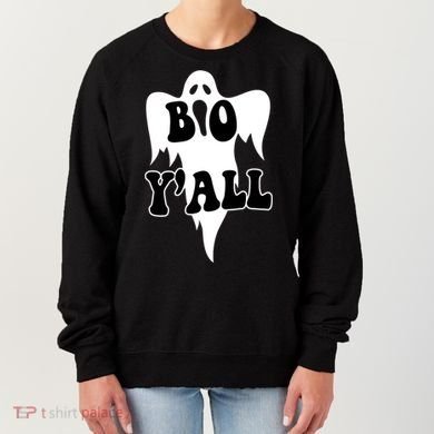 Boo Yall Spooky Ghost Halloween Women's Sweatshirt