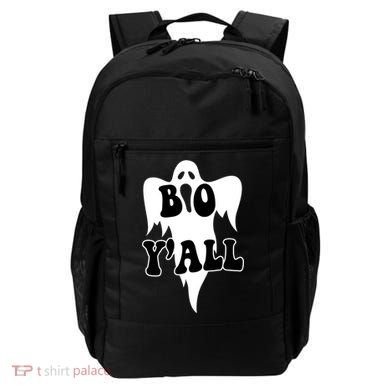 Boo Yall Spooky Ghost Halloween Backpack
