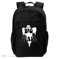 Boo Yall Spooky Ghost Halloween Backpack thumb 0