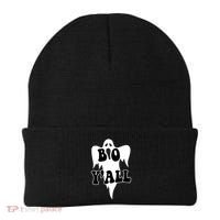 Boo Yall Spooky Ghost Halloween Beanie thumb 0
