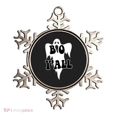 Boo Yall Spooky Ghost Halloween Ornament