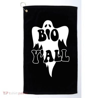 Boo Yall Spooky Ghost Halloween Golf Towel