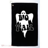 Boo Yall Spooky Ghost Halloween Golf Towel thumb 0
