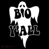 Boo Yall Spooky Ghost Halloween Visor thumb 3