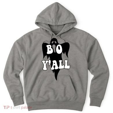 Boo Yall Spooky Ghost Halloween Hoodie