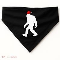 Bigfoot Yeti Sasquatch Ugly Christmas Sweater Gift  USA-Made Doggie Bandana thumb 0