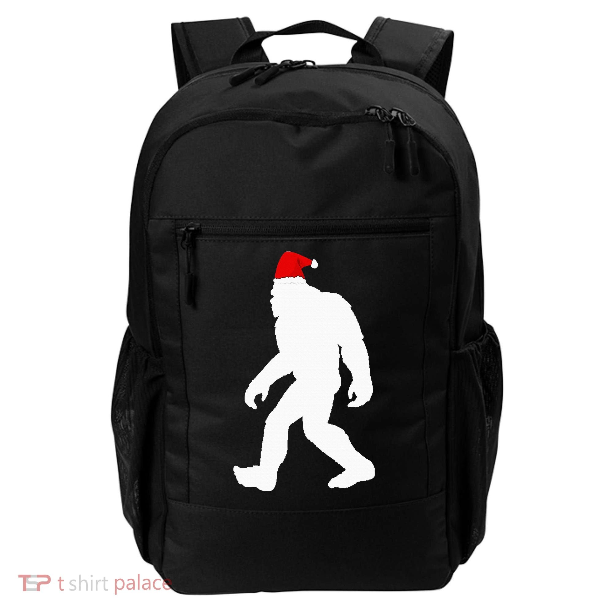 Bigfoot Yeti Sasquatch Ugly Christmas Sweater Gift  Backpack