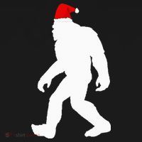 Bigfoot Yeti Sasquatch Ugly Christmas Sweater Gift  Women's Hoodie thumb 2