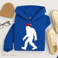 Bigfoot Yeti Sasquatch Ugly Christmas Sweater Gift  Hoodie thumb 4