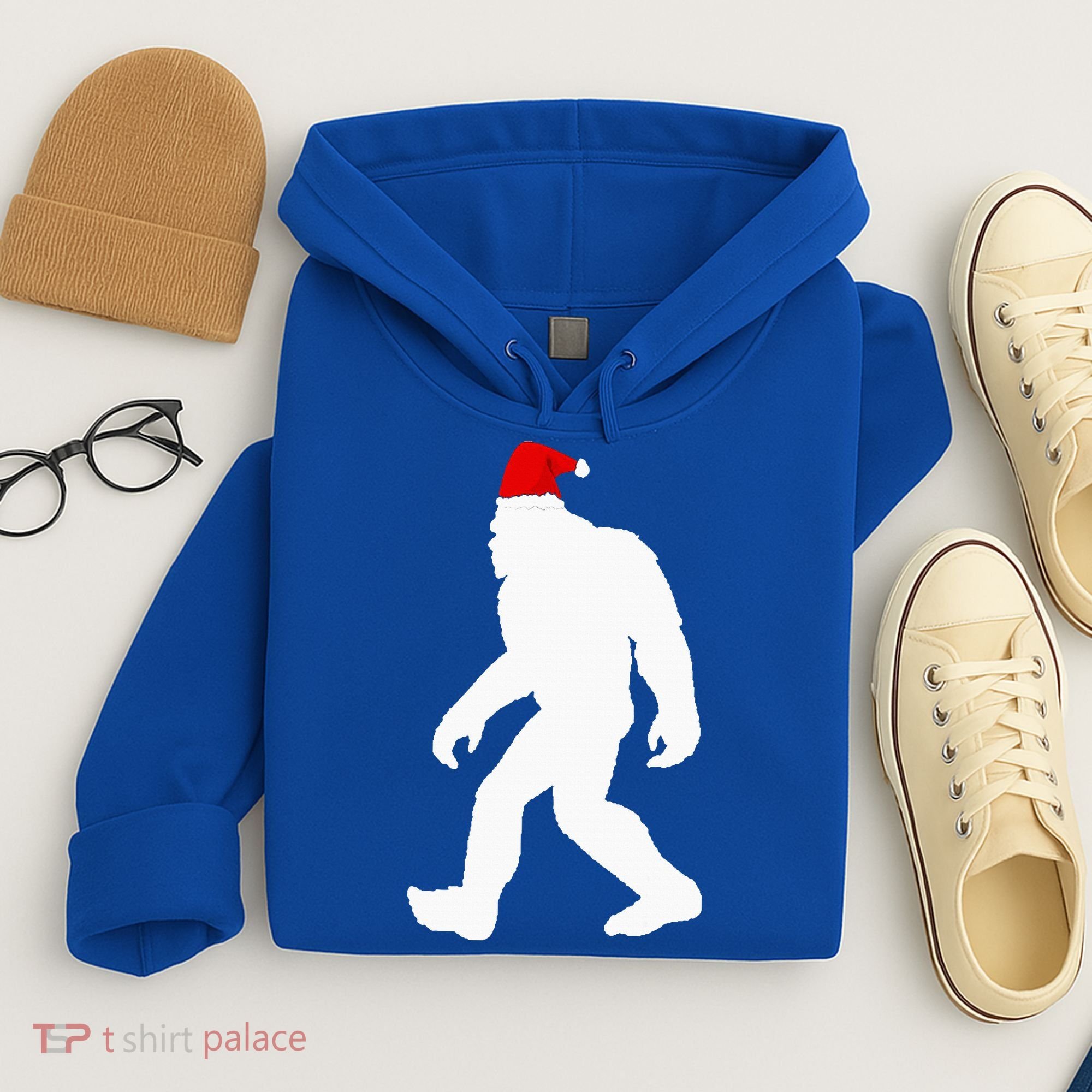Bigfoot Yeti Sasquatch Ugly Christmas Sweater Gift  Hoodie