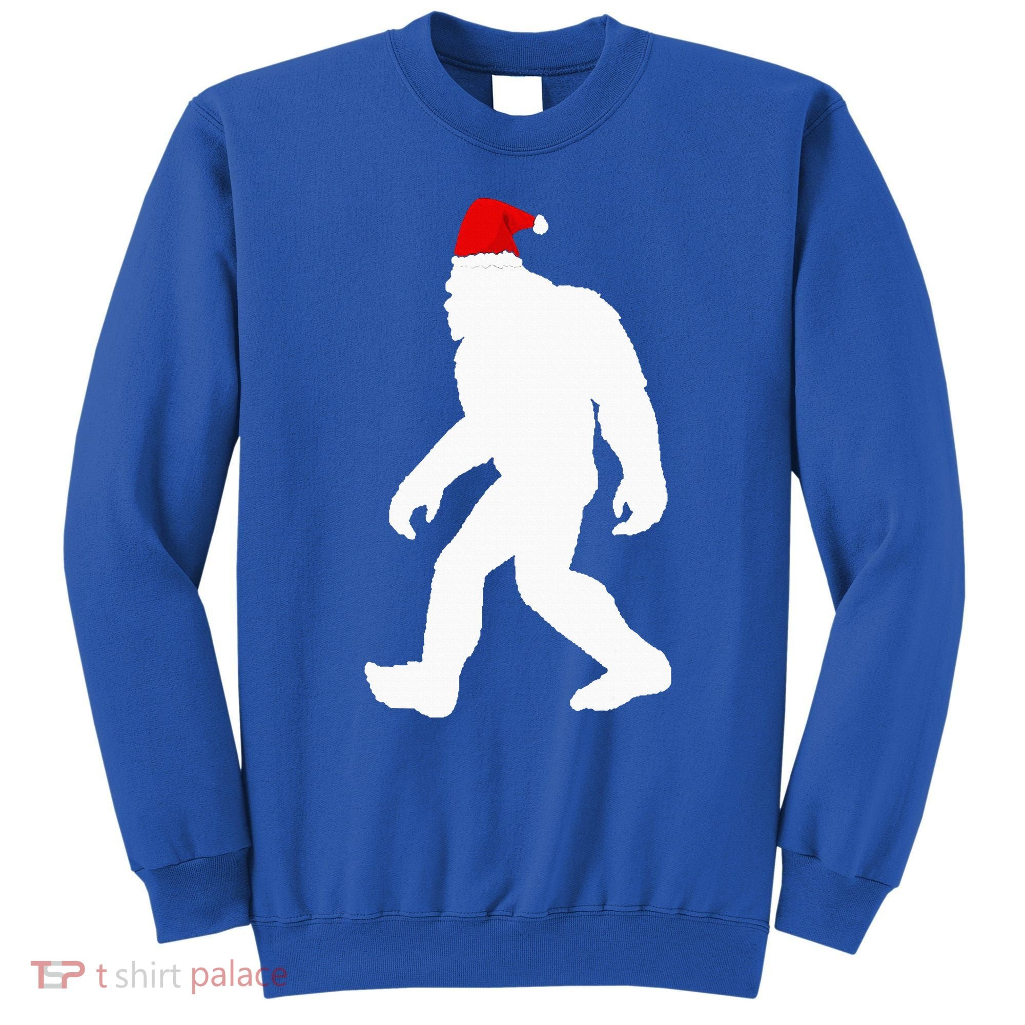 Bigfoot Yeti Sasquatch Ugly Christmas Sweater Gift  Sweatshirt