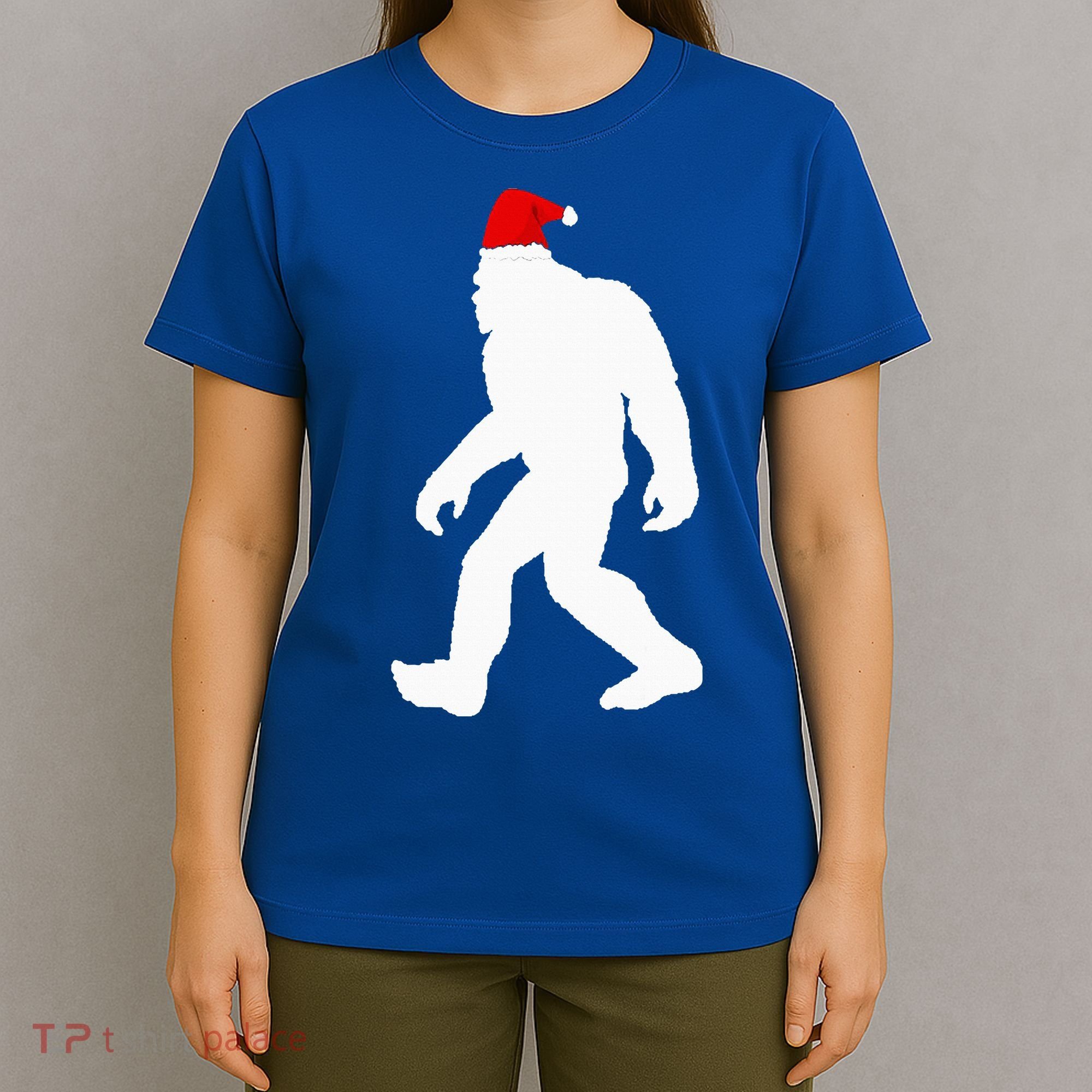 Bigfoot Yeti Sasquatch Ugly Christmas Sweater Gift  T-Shirt
