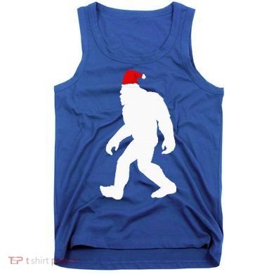 Bigfoot Yeti Sasquatch Ugly Christmas Sweater Gift  Tank Top