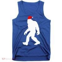Bigfoot Yeti Sasquatch Ugly Christmas Sweater Gift  Tank Top thumb 0