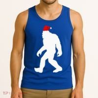 Bigfoot Yeti Sasquatch Ugly Christmas Sweater Gift  Tank Top thumb 3