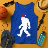Bigfoot Yeti Sasquatch Ugly Christmas Sweater Gift  Tank Top thumb 4